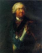 Johann Niklaus Grooth Portrait of Moritz Carl Graf zu Lynar wearing oil painting reproduction